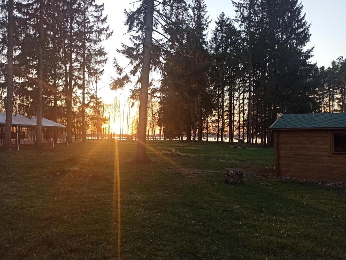 Biržai camping Hotel Bagian luar foto