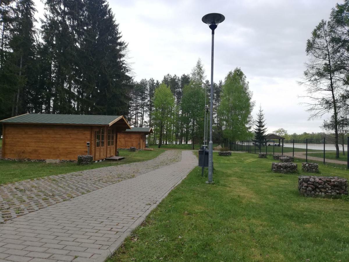 Biržai camping Hotel Bagian luar foto