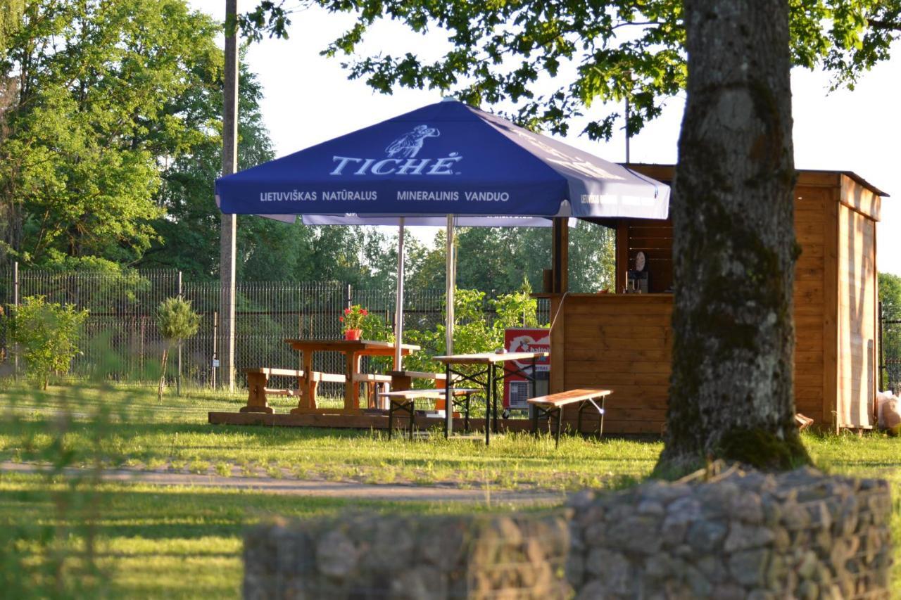 Biržai camping Hotel Bagian luar foto